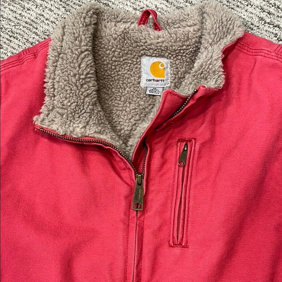 CARHARTT WOMEN’S MOCK NECK SHERPA LINED VEST - Medium - Like New! - Picture 4 of 10